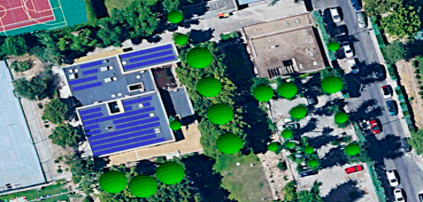 Autoconsumo Fotovoltaico en el C M César Carlos. 5.500€ de ahorro anual