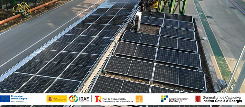 Instalación fotovoltaica para Terquimsa cofinanciada con los fondos europeos NextGenEU