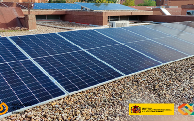 Instalación fotovoltaica para CC Los Valles cofinanciada con los fondos europeos NextGenEU