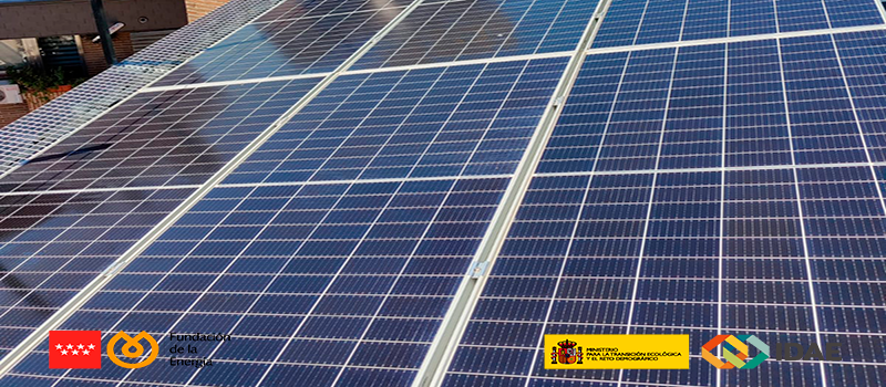 Instalación fotovoltaica para CCPP Tordesillas cofinanciada con los fondos europeos NextGenEU