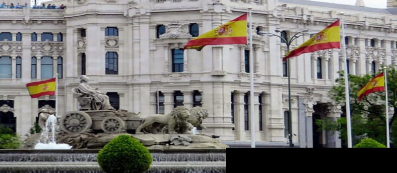Fachada del ayuntamiento de Madrid