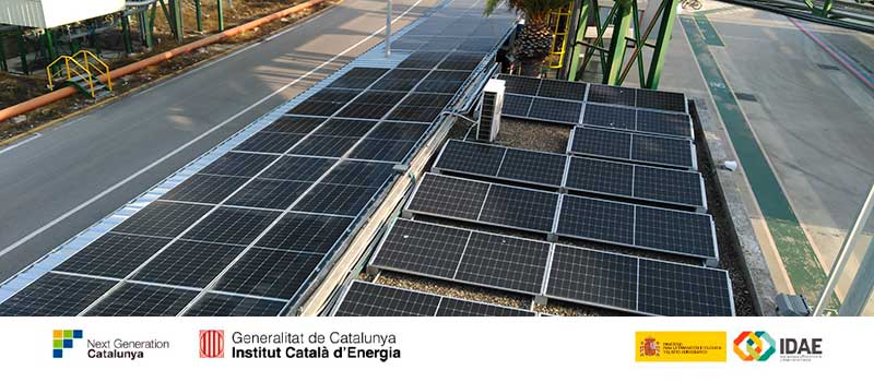 Instalación fotovoltaica para Terminales Químicos SA cofinanciada con los fondos europeos NextGenEU